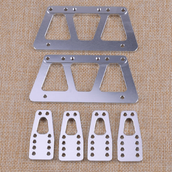 New Crawler Car Alloy Chassis Lift Plate Set Fit for 1/10 RC Axial SCX10