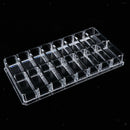 Acrylic Makeup Organizer, 16 Space Compact Palette Display Holder for Women