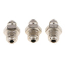 250 Pack M8 Brass Zerk Straight and 180 Degree Grease Zerk Nipple Fittings