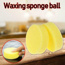 Round Waxing Polish Wax Foam Sponge Applicator Pad Glass For Clean Car Vehi D6P2