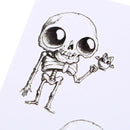 Makeup Mini Alien Tattoo Arm Body Art Waterproof Temporary Tattoo Stickers JBTOC