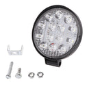 Car Truck Round LED Work Spot Light Flood Driving Lamp 42W 6500K 12V 24V