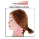 Women Acrylic Eardrop Earrings Love Heart Dangler Statement Dangle Drop Earrings