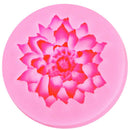 Lotus flower silicone fondant cake molds chocolate mould for baking decors M&O