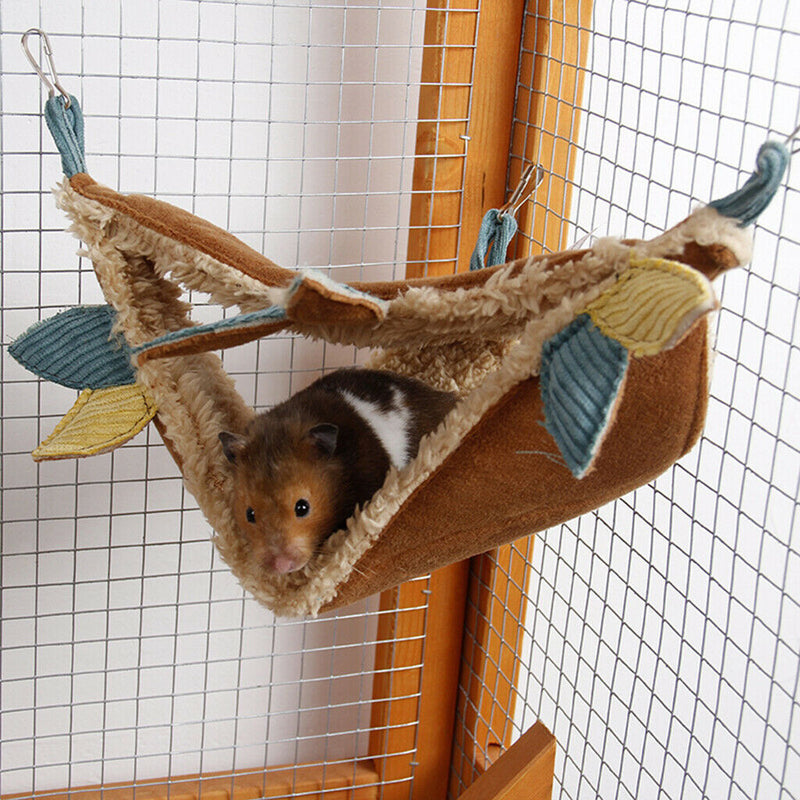 Hamster Small Pet Cozy Comfort Hammock Winter Warm Nest For Hamster Mice Rat