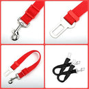 3X Dog Pet Safety Adjustable Car Seat Belt Harness Leash Travel Clip Strap Lead
