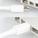 Mini DP To DVI Cable Adapter Converter Thunderbolt Display Port For Macbook M&E