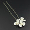 Bride Bridesmaid Wedding Party Hair Pin Womens Hair Stick Headwear White