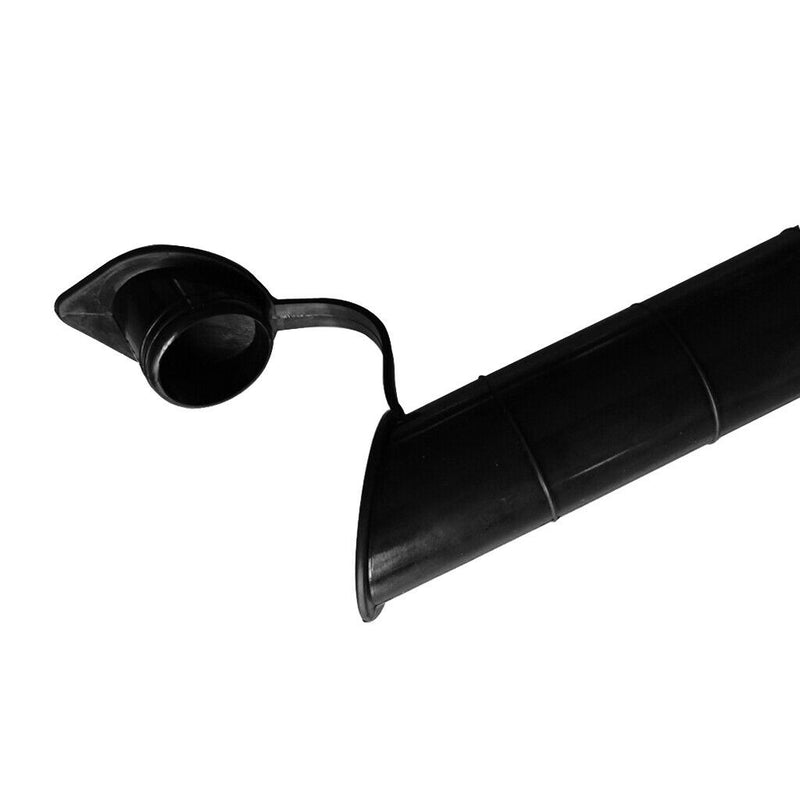 2 Pieces Black 210mm Rubber Rod Holder Pole Rest Stand Rack Bracket Inner Tube