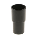 2pcs/set Black Plastic Vacuum Cleaner Adapter Converter Tube Attachment Head
