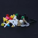 1000PCS Auto Door Bumper Mixed Car Fastener Clamp for All Cars Vehicle Car  I9G4