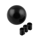 Car Manual Gear Shift Round Ball Knob Shifter Lever Head Aluminum Alloy Black
