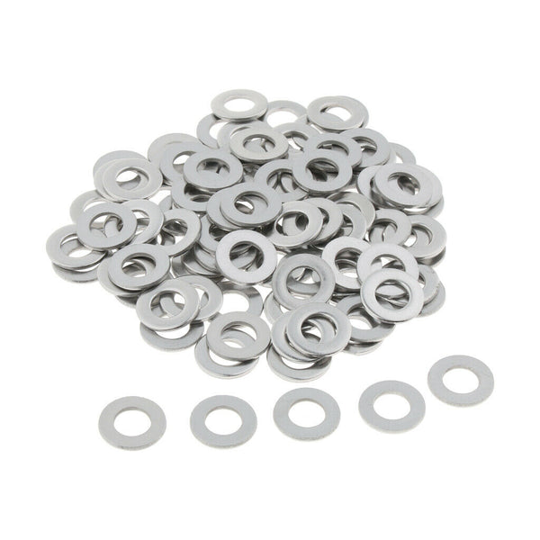 Stainless Metric Flat Washers Screw Gasket Fastener Spacers 100pcs M10