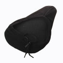 Black Cycling Bike Bicycle Silicone Soft Saddle Cushion Seat Pad Cover D9I6