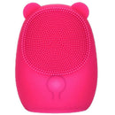Red Facial Cleansing Brush Silicone Electric Facial Brush Skin Cleanser Dee