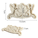 Angel silicone fondant mold cake decorating tool clay gypsum aroma wax mo- OZ