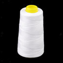 4500Yards 60S/2 White Polyester Sewing Machine Thread cone for Upholstery