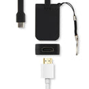Mini Foldable Type-C USB 3.1 Male to HDMI 4K Female Adapter Converter Connector