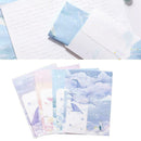 Stationery 3 Letter Envelope Set + 6 letter paper writing paper Lovely Vari L3J6