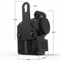 Waterproof 12v/24v Motorcycle USB Charger Power Adapter Socket&Voltmeter Display