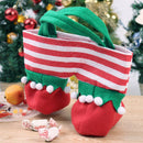 Merry Christmas Santa Bag Cover Xmas Dinner Party Table Decor