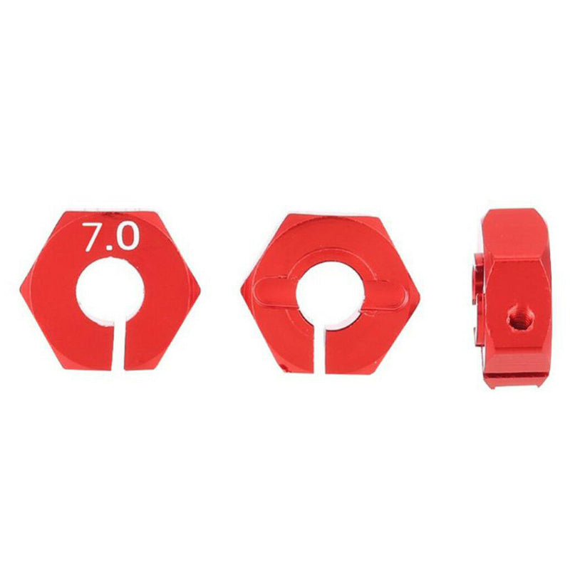 RC Car Parts 7mm 5mm Wheel Hex Drive Hub Adapter for 1/10 HPI Redcat