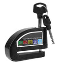 Anti-theft Wheel Disc Brake Lock for Motorcycle Scooter Bicycle Security Alarm