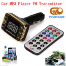 MP3 Player Wireless FM Transmitter Modulator Car Kit USB SD TF MMC LCD Remote