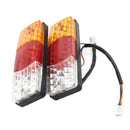 3Colors LED Waterproof Tail Light Reverse Brake Stop Motorcycle Turn Signal 1lj