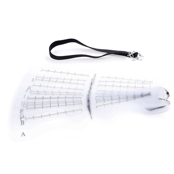 Eyebrow ruler stickers stencil shaper microblading permanent makeup supplieSEAU