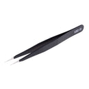 2pcs Anti-static Elbow and Straight Stainless Steel Tweezers Cake Mold FT