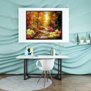 Full Drill Round Diamond Painting Embroidery DIY Needlework Cross Stitch