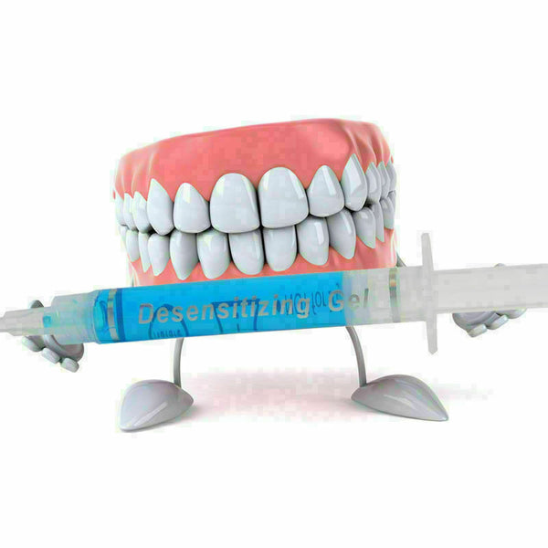 6 Syringes of Remineralization Gel for TEETH WHITENING Less Sensitivity  Ne W5T5