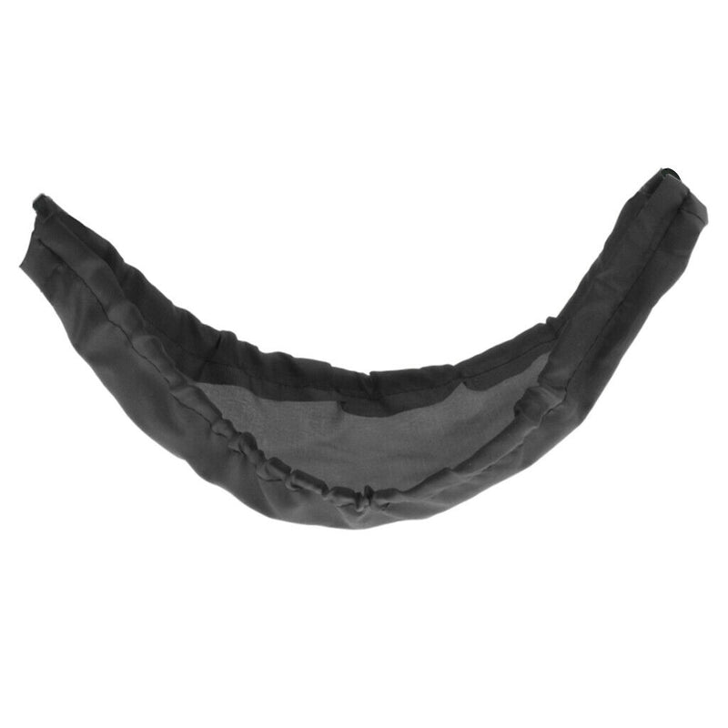 Polyester Bedtime Beard Cover Apron for Cooking Serving Kitchen Black