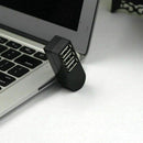 1Pcs Mini 3 Ports USB 3.0 Rotating Splitter Adapter Hub Connectors For PC Laptop