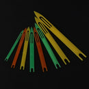 8pcs/Set Plastic Fishing Netting Needle Repair Net Line Shuttles Mending Weaving