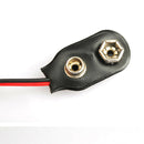 20Pcs 9V Battery Snap-on Connector Clip With Wire Holder Cable Leads Cord