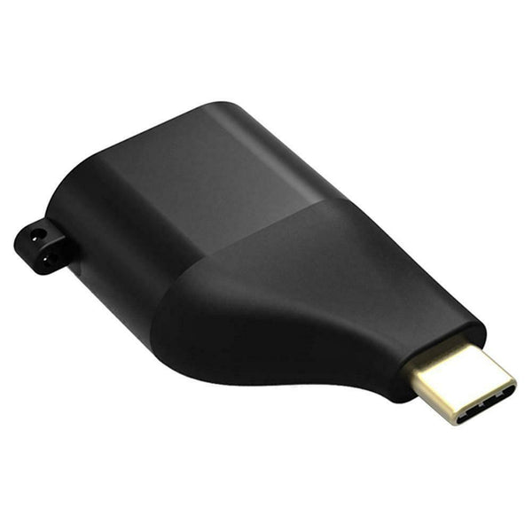 Cabledeconn C0502 USB Type C to VGA Female Adapter for Laptop Phone Black #gib