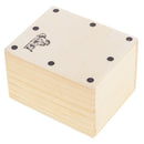 Wood Mini Cajon Sand Shaker Hand Drum for Band Accompaniment Parts