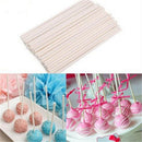 100pcs  Food Sucker Sticks Chocolate Cake Lolli Sweet Candy Mold 15cm Ed J&kJC3C