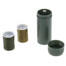 1Pc mini travel sewing kit cylinder case with threads needles craft sewing bo M&