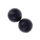 Black massage ball spiky trigger point relief muscle pain stress peanut ball J,a