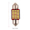 31mm 18SMD Double Pointed High Light Car 3014 LED Decoding Reading Light A