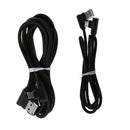 2x Winding Micro USB Charging & Data Cable For Android Devices 1m + 2m