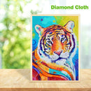 5D DIY Full Drill Diamond Painting Tiger Cross Stitch Embroidery Mosaic Kit