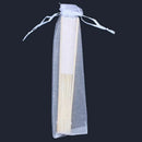 20 x Fan Fabric Gift Bag Bamboo Bone + Silk Fabric wedding favors dance wri C8T9