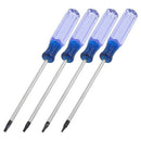 4 Pcs Nonslip Handle T5 T6 T7 T8 Torx Magnetic Screwdriver Set U2U7