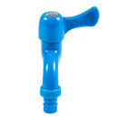 Home Kitchen Plastic Blue Quarter Turn Faucet Tap K7C7