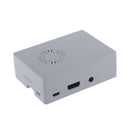 Enclosure Hard Case Cover Box Support Fan for Raspberry Pi B+/Pi 2/Pi 3 Grey