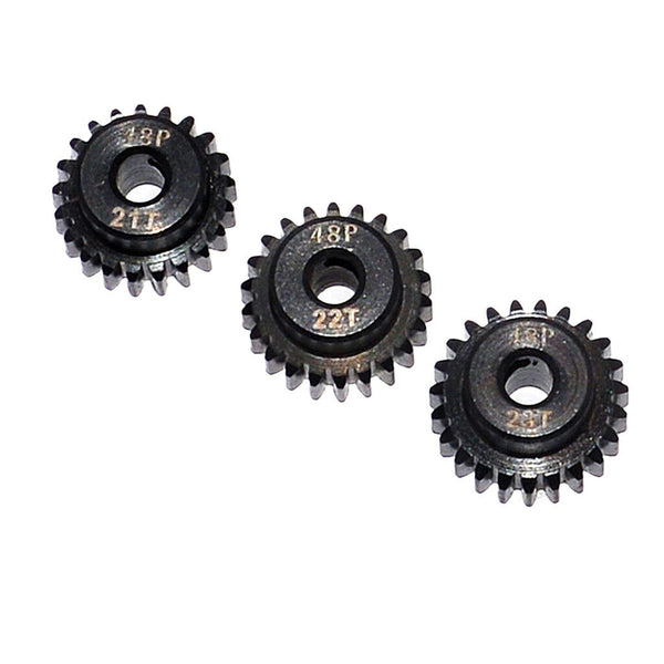 3pcs Gears Motor Gears Without Steel Brush [21T 22T 23T] 48DP RC Car